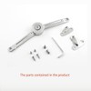 2 Pcs Soft Closing Lid Panel Support Hinges Stay,Can Be