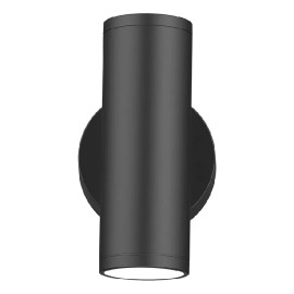 Tecnolite Lámparas Arbotantes Pared Con Diseño Cilíndrico Ou6093nbca