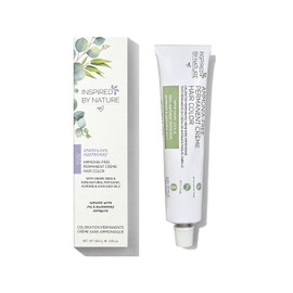 ion Inspired By Nature Permanent Hair Color Sparkling Raspberry 5VR, made from 100% naturallyderived polymers, cruelty free, vegan, PPD free, recyclable packaging, 2.05 oz