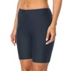 Mycoco Pantalones cortos de natación largos para mujer, UPF 50+,