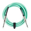 Fender 10' Contour Instrument Cable, Seafoam Green
