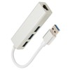 USB3.0 to Ethernet Adapter with RJ45 Ethernet Port 5Gbps 3