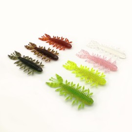 Orurdo qb100302g01n0 Bagg01n0 Fishing Tackle for Buggled Worms Rockfish, Chinning Etc. 3 cm 3g Color Set of 5