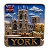 3D -YORK ENGLAND NORTH YORKSHIRE Fridge Magnet City Souvenir Travel
