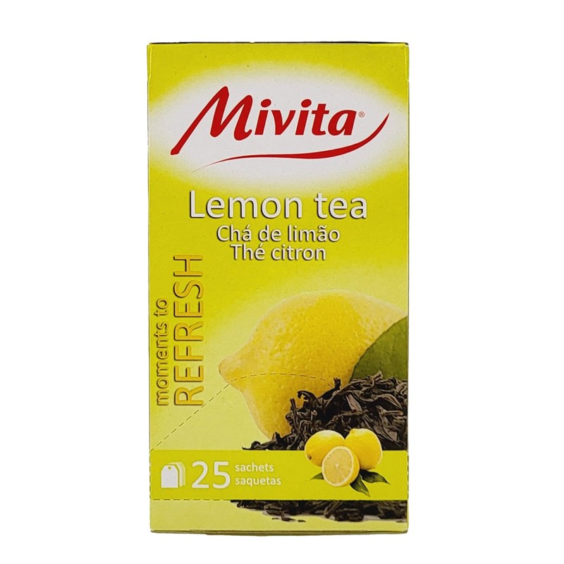 Mivita Lemon Tea, pack of 4, total of 100 tea