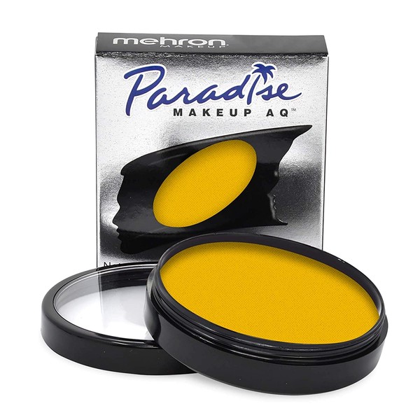 Mehron Makeup Paradise Makeup AQ Face & Body Paint (1.4 oz) (Yellow)
