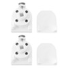 ECSiNG 2 Sets of 37x33mm Roman Curtain Control Mechanism with