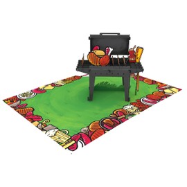 3D BBQ Pop Up Card for Dad Brother Son Foodie Cook Holiday Greeting Card Birthday Party Voucher