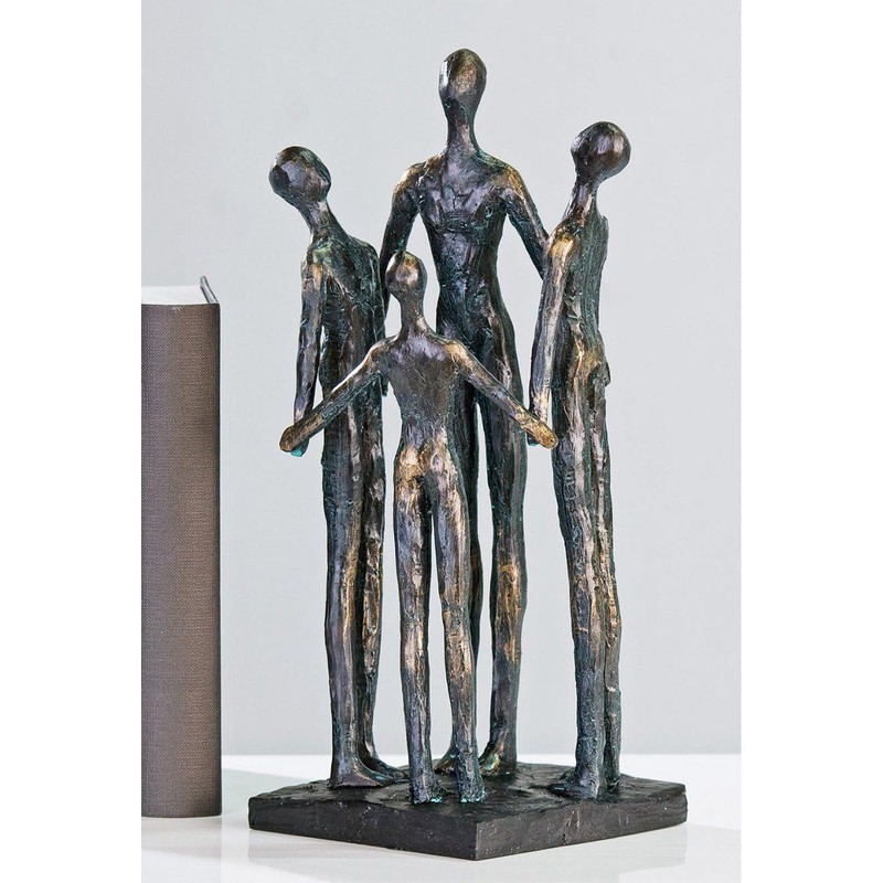 Casablanca Decorative Figure Group - Group - Family - Brown