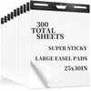 GACEMIU Sticky Easel Pad,30 Sheets/Pad, Super Sticky Flip Chart Paper-10