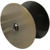 Hole Filler Plate, 2 5/8" Diameter, 1 1/4" Threaded Screw, Antique Brass by Stone Harbor Hardware