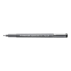 Staedtler Revestimiento de pigmentos, 1,2 mm, 308 negro, paquete de 1, 308 12-9
