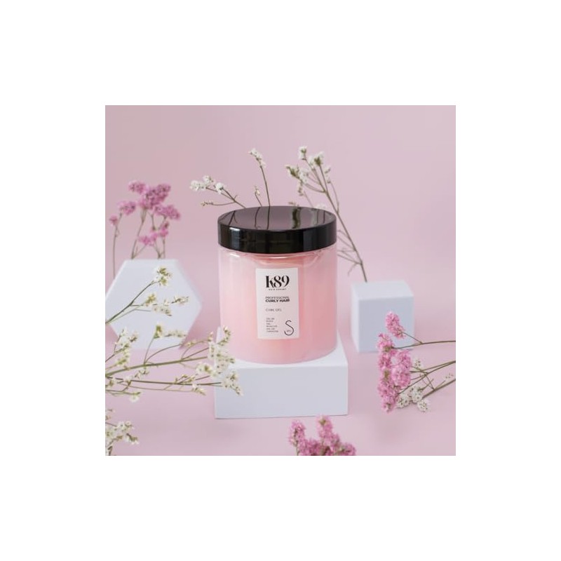 K89 Hair Expert-Curl Gel/Gel para Rizos/Hidrata y Nutre tus Rizos