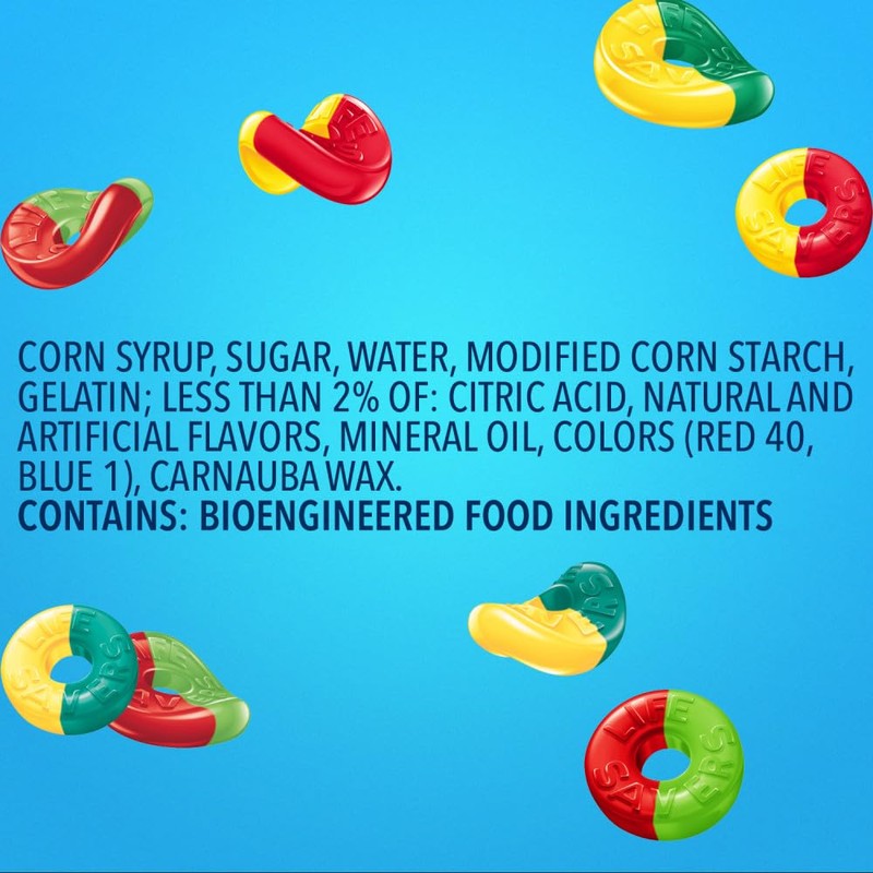 LIFE SAVERS Collisions Gummy Candy, 3.22 oz Bag (Pack of