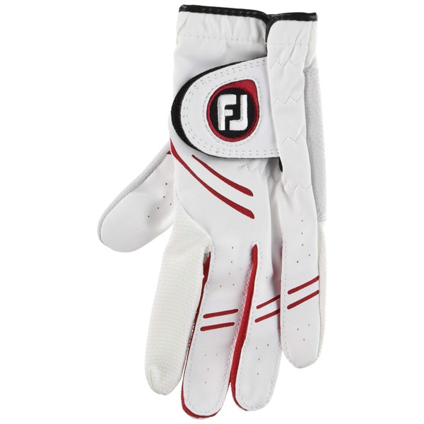 FootJoy GT Extreme Men's Golf Gloves, white/red