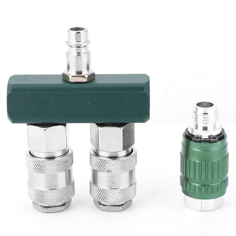 for Compressor Adapter, Air Compressor Connector, 2 Way Air Hose
