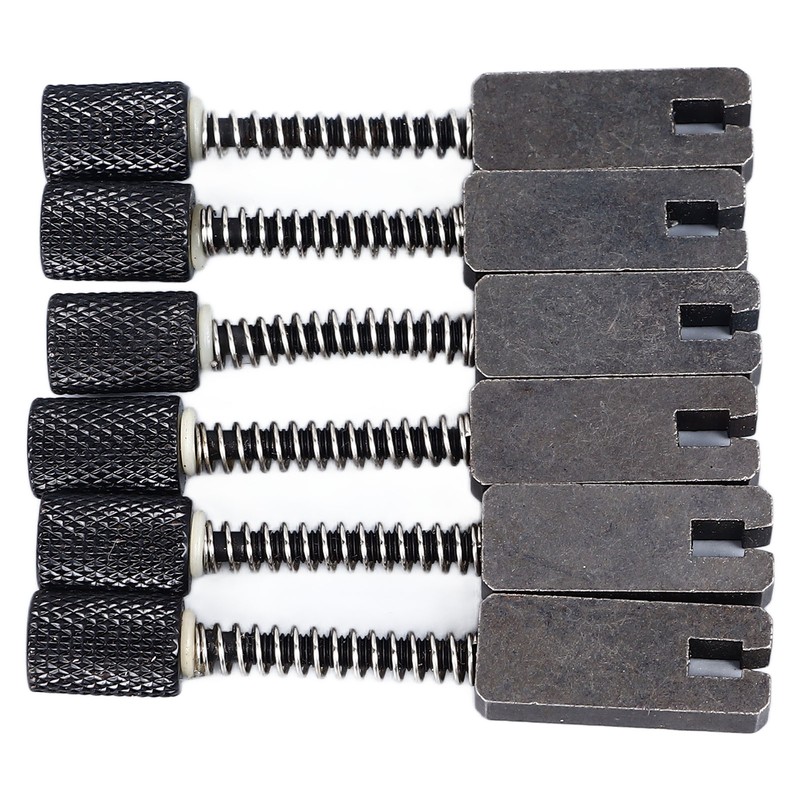 6 Pcs Headless Electric Guitar Bridge Saddle Precise Pitch Adjustment