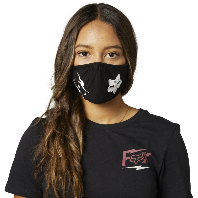 Fox Racing Mens Face Mask Standard Black Image One Size