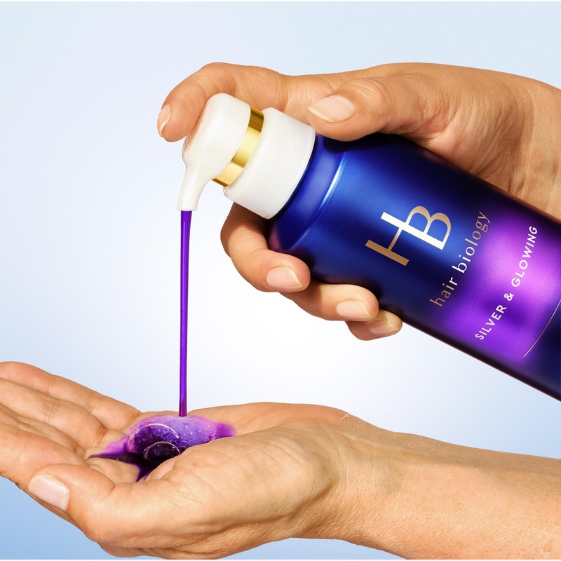 Hair Biology – Silver Shampoo with Biotin – Silver &