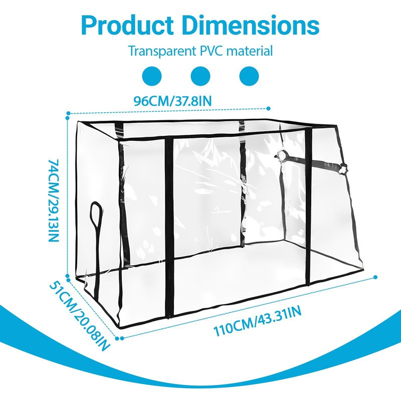 Shyllin Universal Handcart Rain Cover, Rain Cover, Handcart Accessories, Universal,