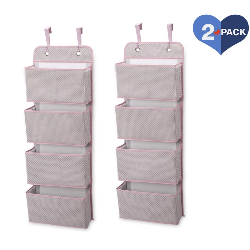 Delta Children 4 Pocket Over The Door Hanging Organizer -