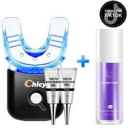 Deep Whitening Kit Bundle | Get a Free Purple Whitening Toothpaste with Every Whitening Kit Purchase, Removing Stains & Brightening Teeth, Perfect for Men & Women, Christmas Gift