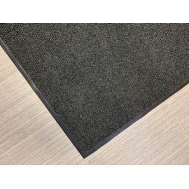 Rhino Mats BRH-2436BLK Rhino Hide Shampoo Anti-Fatigue Mat, 2' Width x 3' Length x 1/2" Thickness, Black