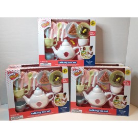 Play Right Tea Set 15 pieces - Age 3+ PLAY RIGHT (5 SETS AVAILABLE!!) TALKS!!!