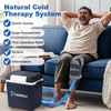 Veanvoky Cold Therapy Machine - Large Ice Cryo Cuff -