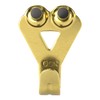 OOK 50025 Professional Picture Hangers, Art Hangers, Brass, Reusable Picture