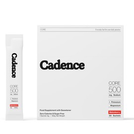 Cadence Core Electrolyte Hydration Sachets - Essential Electrolytes Powder - Sodium, Potassium & Magnesium - Zero Caffeine, Vegan, Keto - Daily Use for Rehydration - Melonberry - 30 Sachets