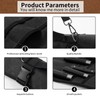 Chef Knife Roll Bag,Waxed Canvas chef bag with 18 Slots