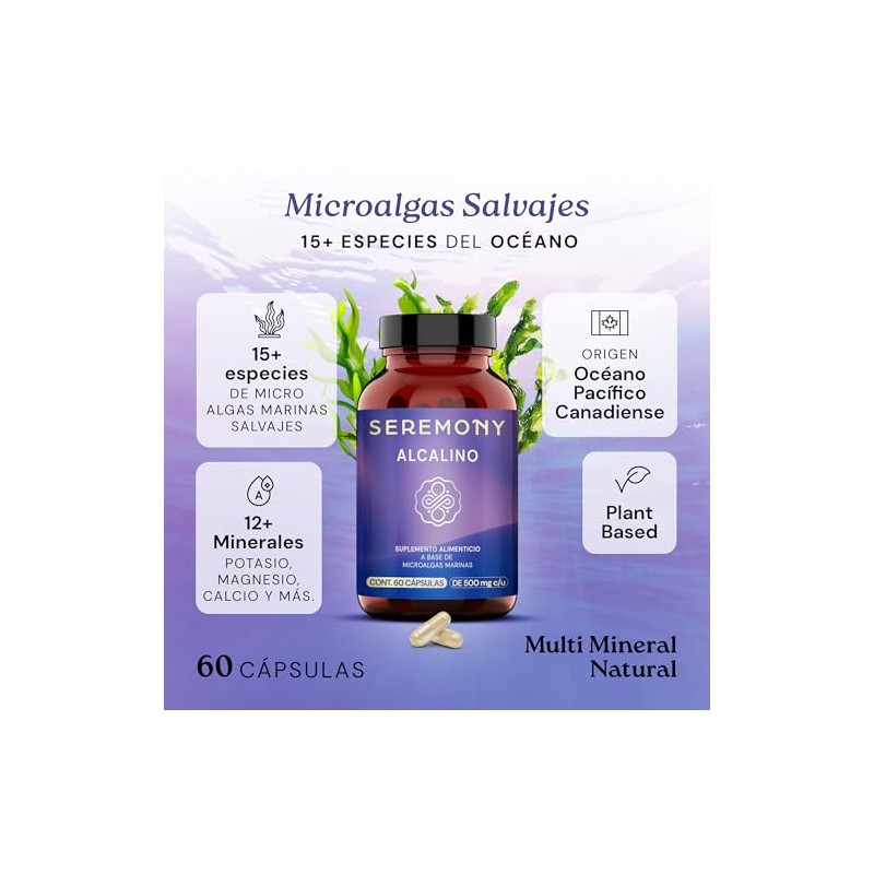 SEREMONY Alcalino Suplemento con Minerales Esenciales