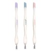 IVON Cuticle Trimmer with Pusher, 3pcs Rubber Tip Cuticle Tool