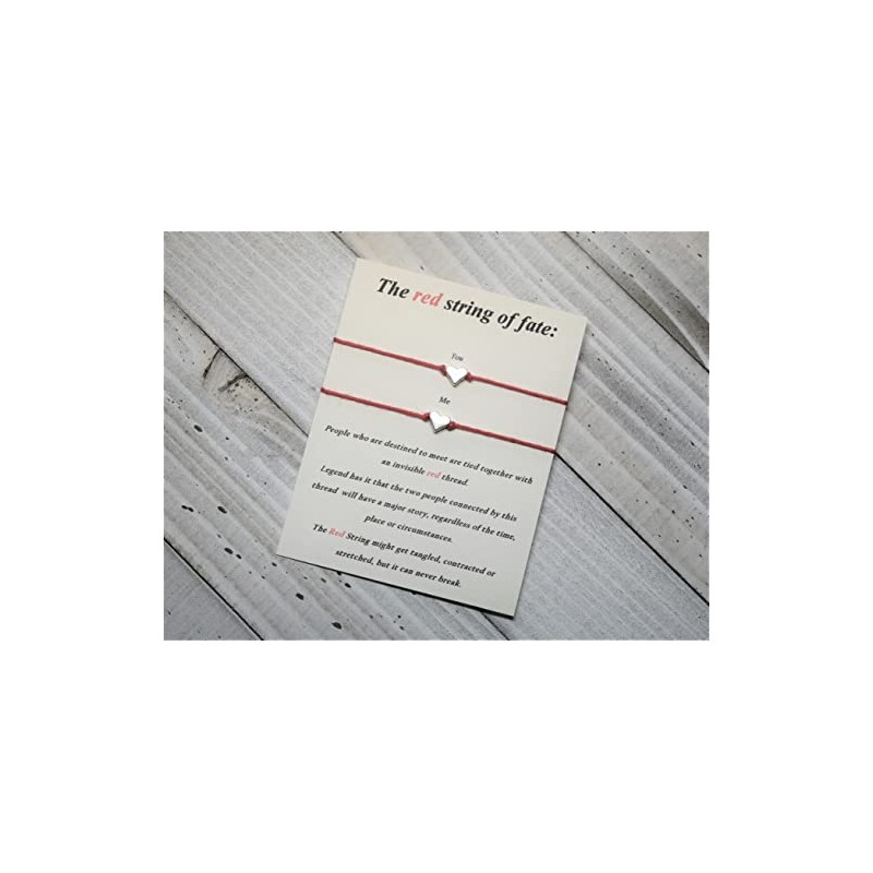 Red string of fate bracelet couples red string bracelet red