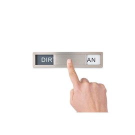 HIC Kitchen Dishwasher Clean Dirty Indicator Magnet, 18/8 Stainless Steel