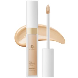 FV Waterproof Liquid Concealer, Lightweight & Longwear, Full Coverage for Dark Circles, Redness, Fine Lines and Acne, Matte Hydrating Concealer Makeup for Women, 03 Sand