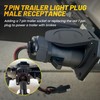 Oyviny RV 7 Pin Trailer Plug with IP68 Waterproof Seal,