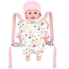 GAGAKU Doll Carrier Soft Cotton Front and Back Carrying with