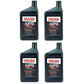 DRIVEN Joe Gibbs Racing Oil 03206 XP9 10W-40 Synthetic Oil - 1 Quart Bottle (1 Quart (32 Ounces) (Pack of 4))