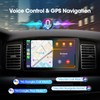 Haudio 9“ Double Din Car Stereo with Wireless Apple Carplay