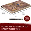 D&D Notebook - RPG Journal/Notebook with 3D Pink Phoenix Motif
