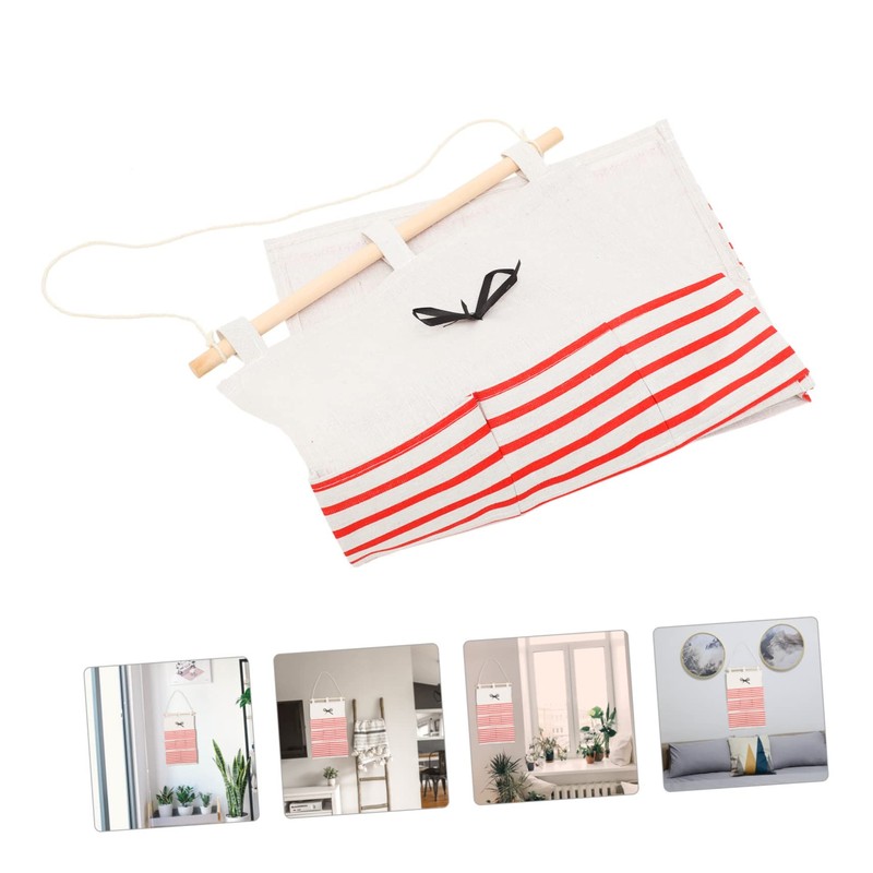 Ciieeo Wall Hanging Organizer Bag Multi-Pouch Storage Pouch for Home