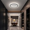 AOMEI 7.87Inch Full Spectrum Modern LED 6000K Flush Mount Ceiling