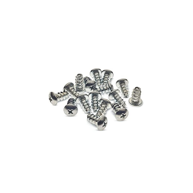 Triton Products 1/4'' DuraHook Pegboard Screws - 50 Pack, Silver