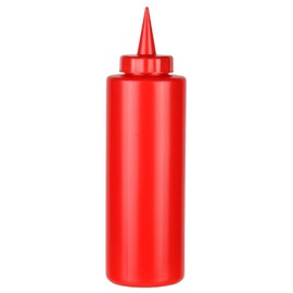 PEARL METAL C-7230 Commercial Use Sauce Dispenser, 13.5 fl oz (400 cc), Red