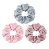 OLESILK 100% Silk-Scrunchie for Women, Silk-Hair-Scrunchies for Curly Hair, Silk