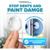 20 Pack Clear Wall Protector Door Stoppers – 2 Inch