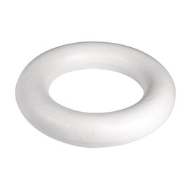 Styrofoam ring full, 25 cm