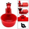 3Pcs Automatic Poultry Waterer 3/8 Inch Thread Filling Waterer Cups